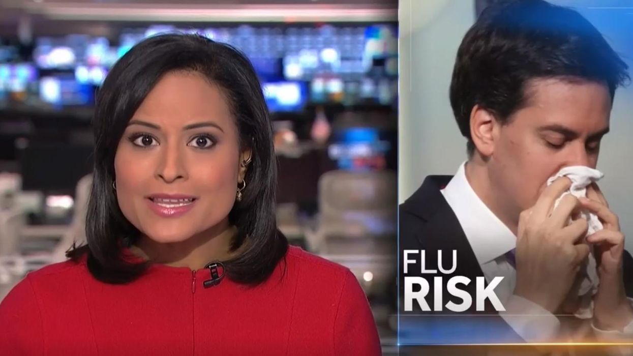 Every time you worry about your career, look at Ed Miliband being used as a stock photo on news items on flu