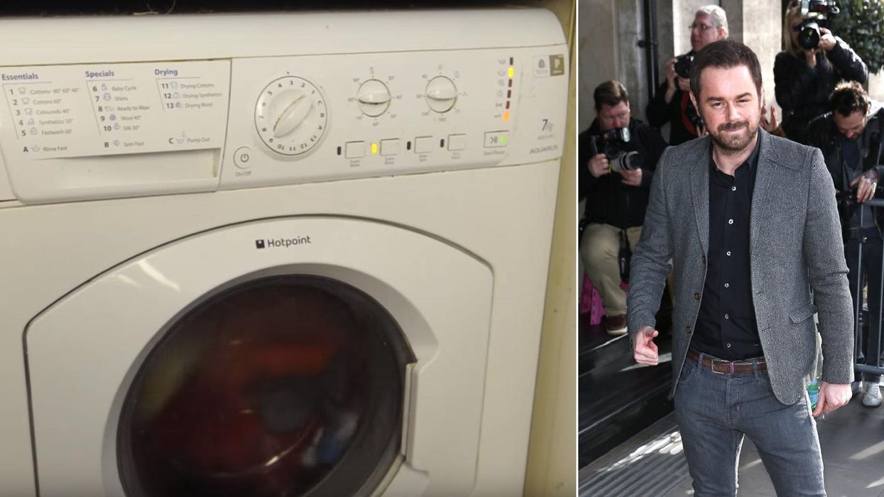 This woman's washing machine sounds just  like Danny Dyer shouting 'COME ON THEN!'