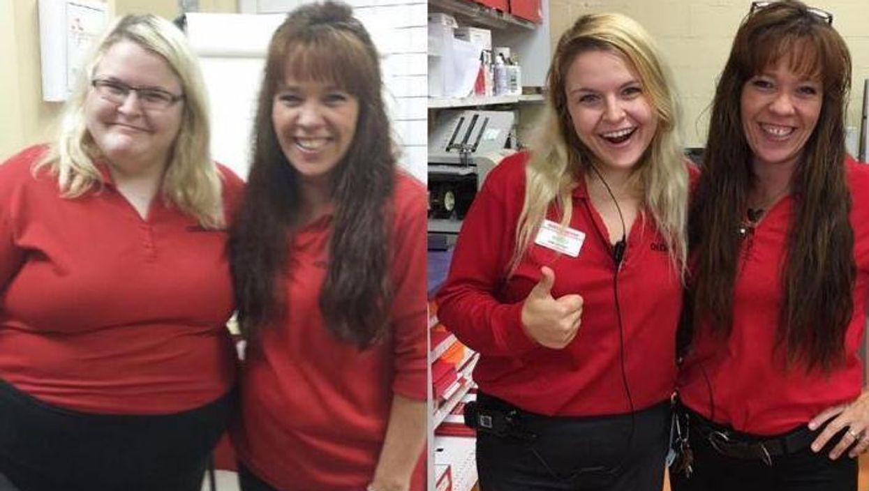 Woman loses 15 stone after making a simple change