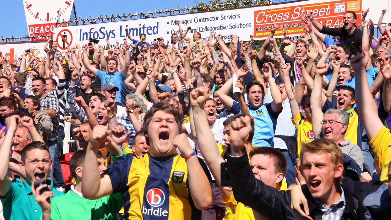 The difference between American soccer fans and British football fans summed up in one video