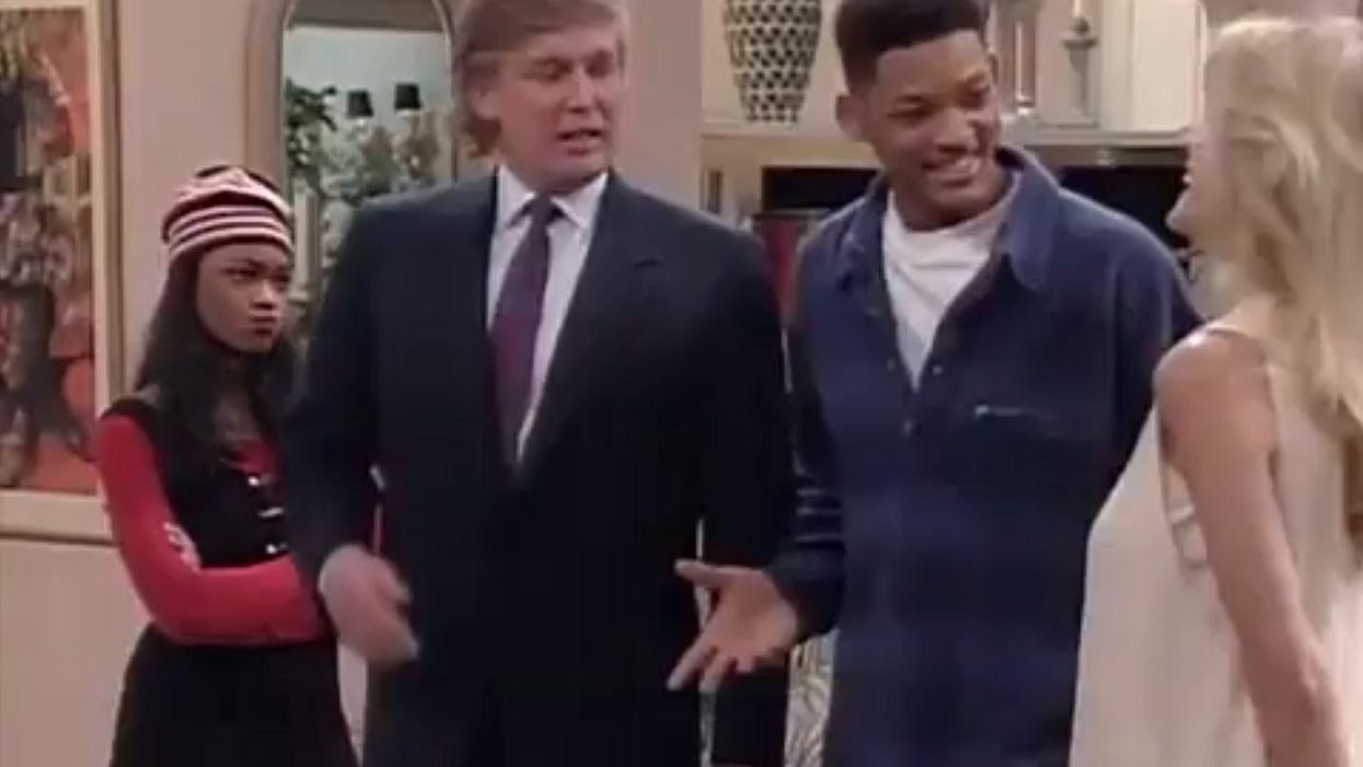 This clip of Donald Trump on the Fresh Prince might be the most prophetic 18 seconds of television ever made