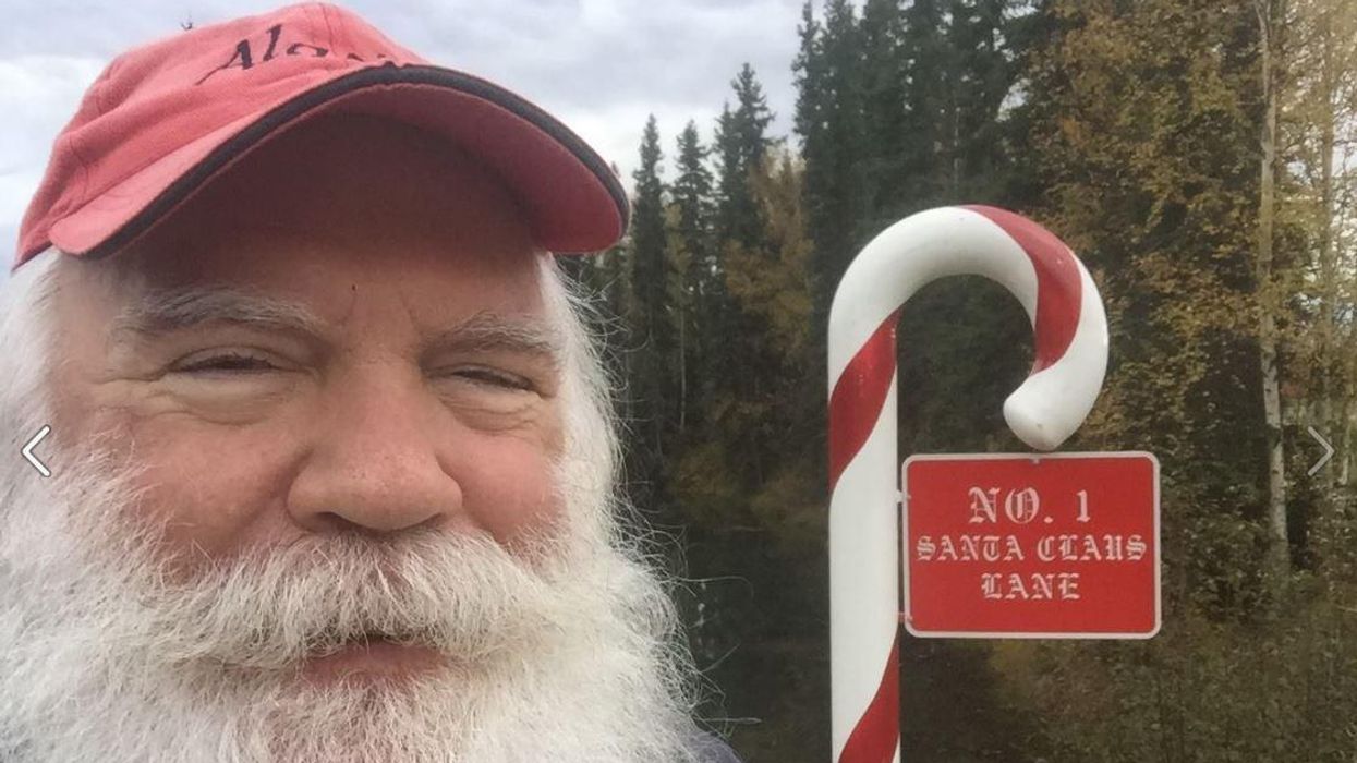 Santa Claus is trying to stop a North Pole marijuana ban