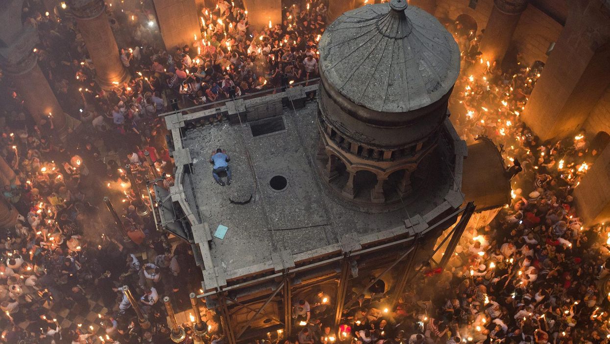 Why Christianity’s holiest shrine is guarded by two Muslim families