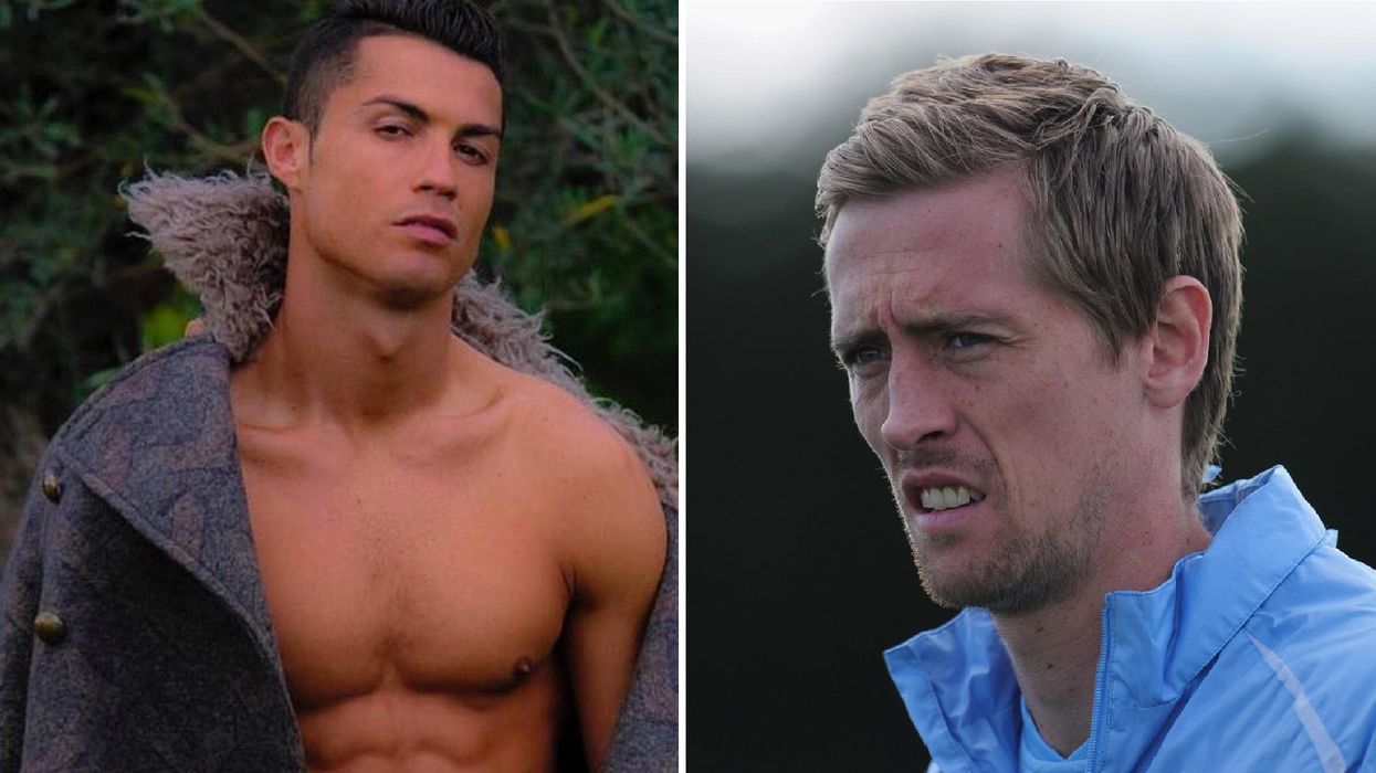 When Cristiano Ronaldo posted this bizarre photo, Peter Crouch had the best response