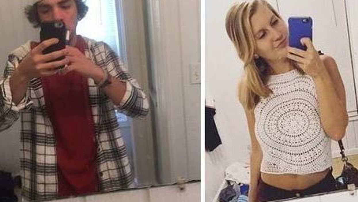 Teen discovers woman's Tinder profile was taken in his bathroom and mass confusion ensues