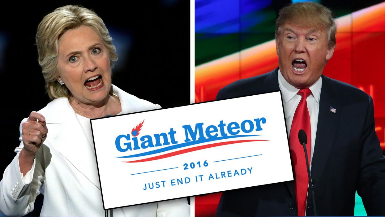 There's now a #VoteNobody campaign for people who hate both Clinton and Trump