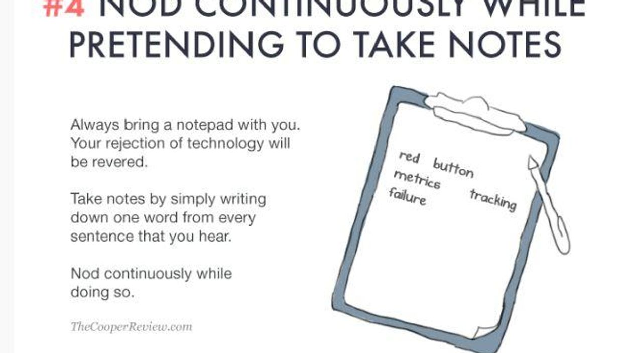 10 tips to appear smarter in meetings