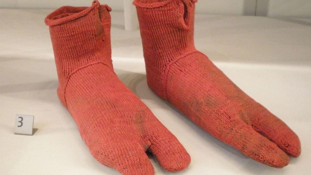 Wearing socks with sandals is a lot older than you think