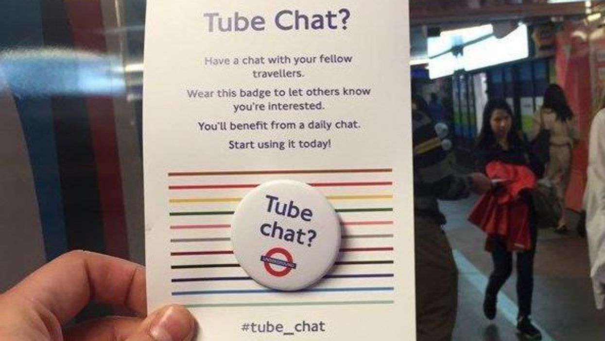 Londoners absolutely hate these badges that encourage people to talk to each other