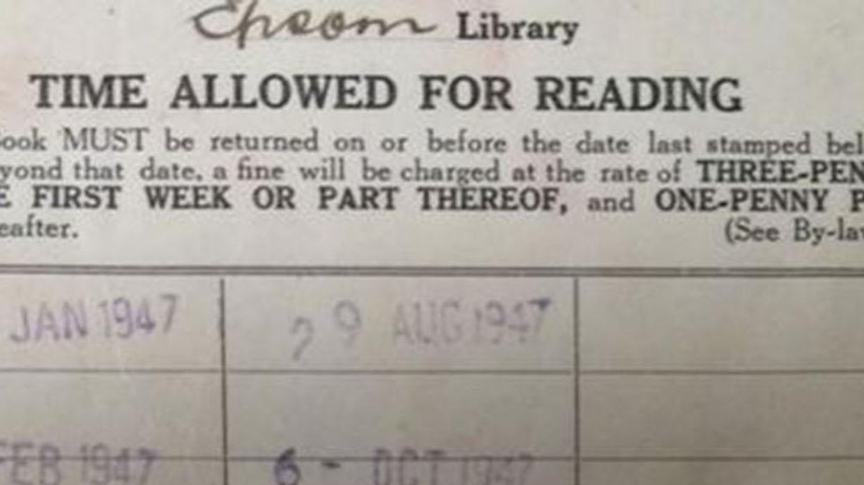 Woman avoids £12k fine despite returning a library book 67 years late