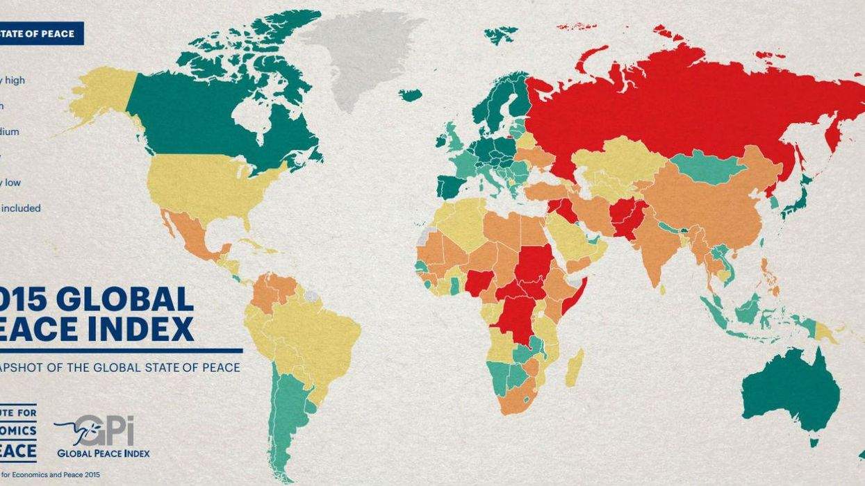 These are the 10 most violent countries in the world