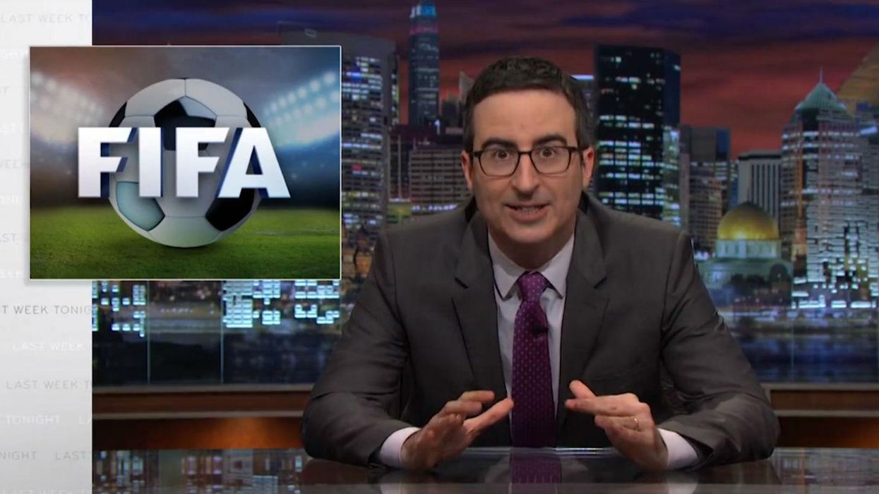 John Oliver gives utterly brilliant, scathing analysis of Sepp Blatter