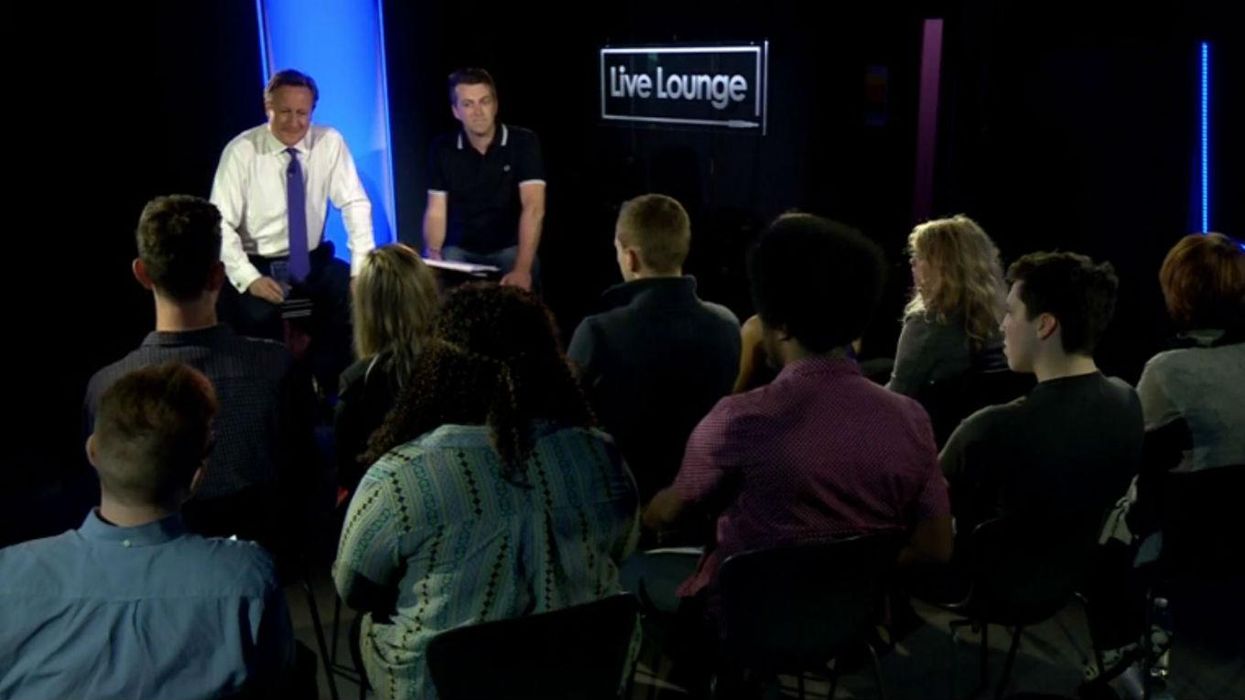 David Cameron goes on Radio 1, gets mauled by a group of young people