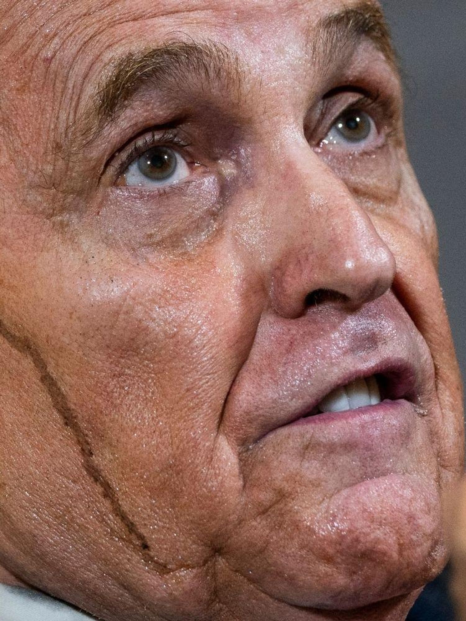 25 of the best reactions to Rudy Giuliani's hair dye dripping down his face