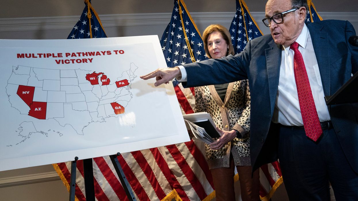 The 26 most ridiculous quotes from Rudy Giuliani’s ‘bizarre and dangerous’ press conference