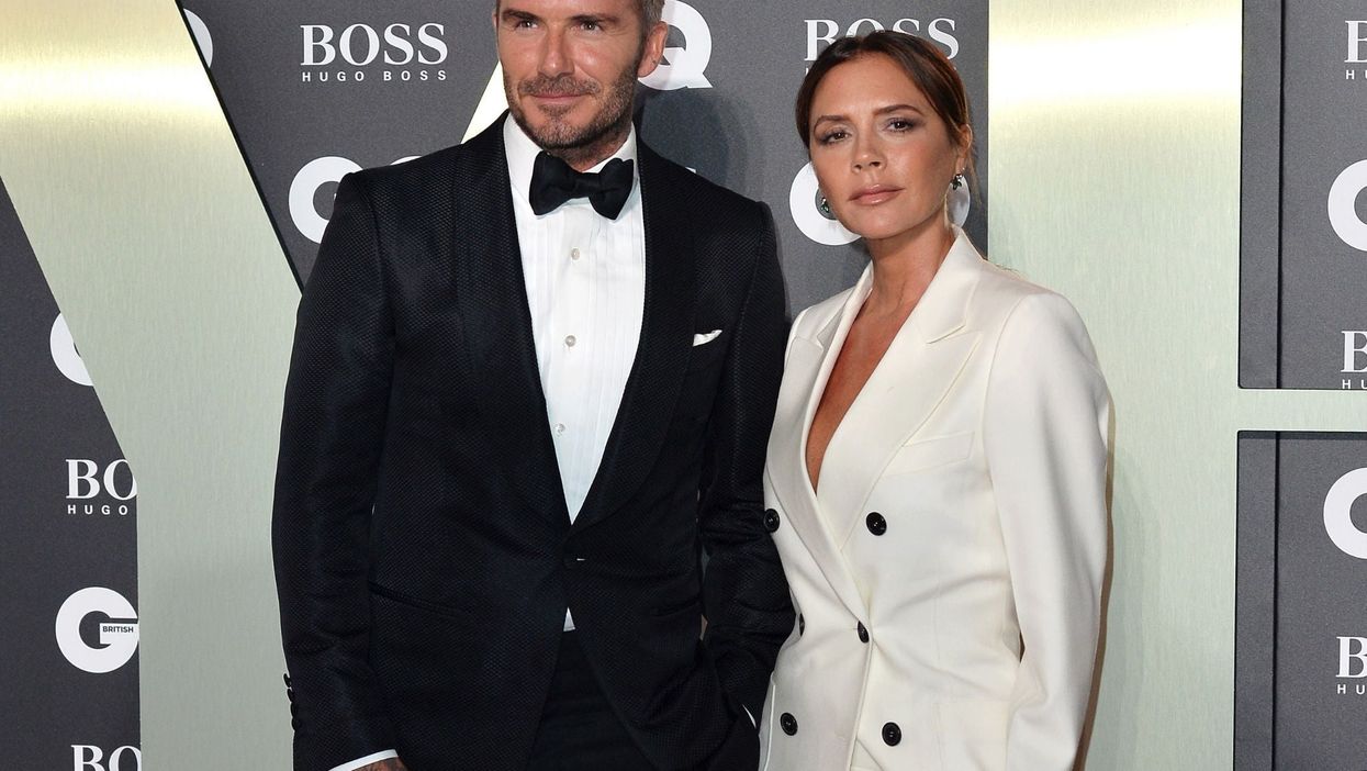 Victoria Beckham hilariously mocks David in advent calendar picture