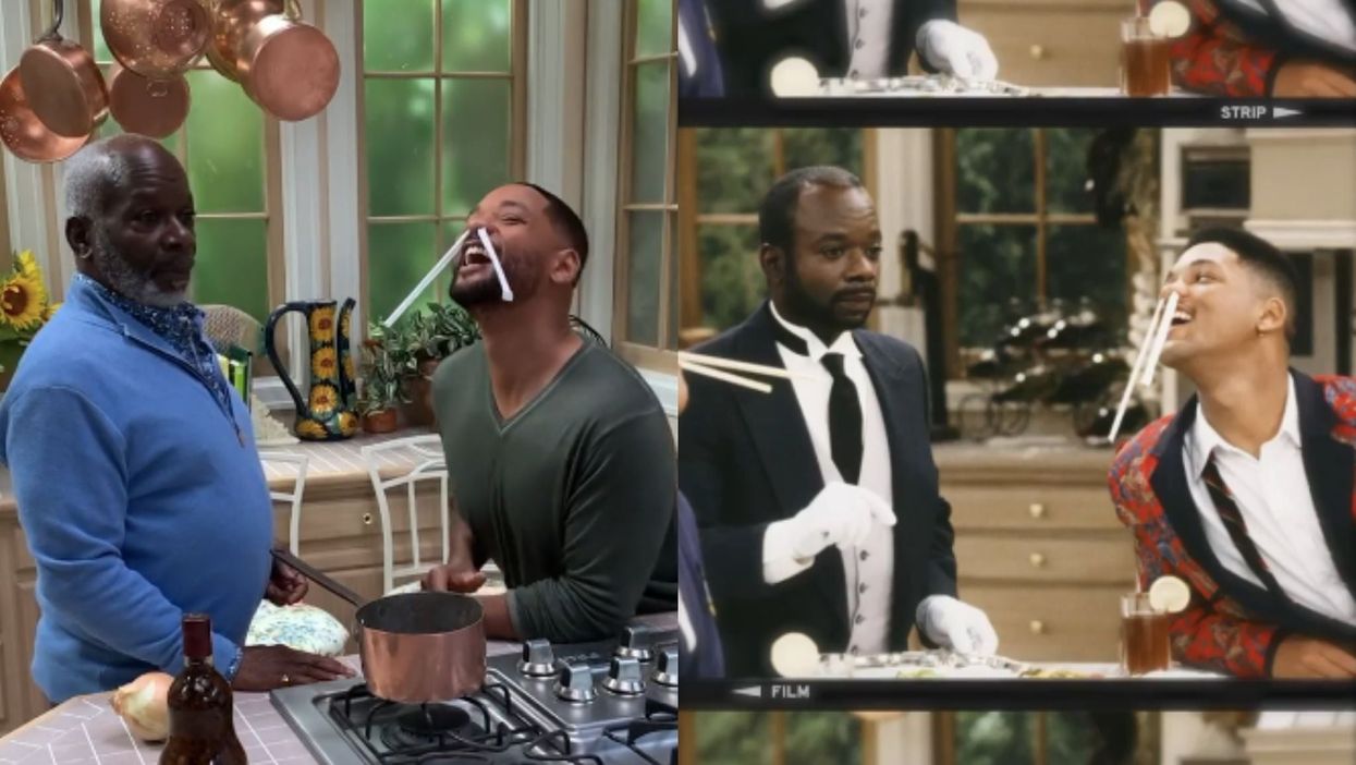 Will Smith recreates ‘Fresh Prince of Bel-Air’ scenes on TikTok for show’s 30th anniversary