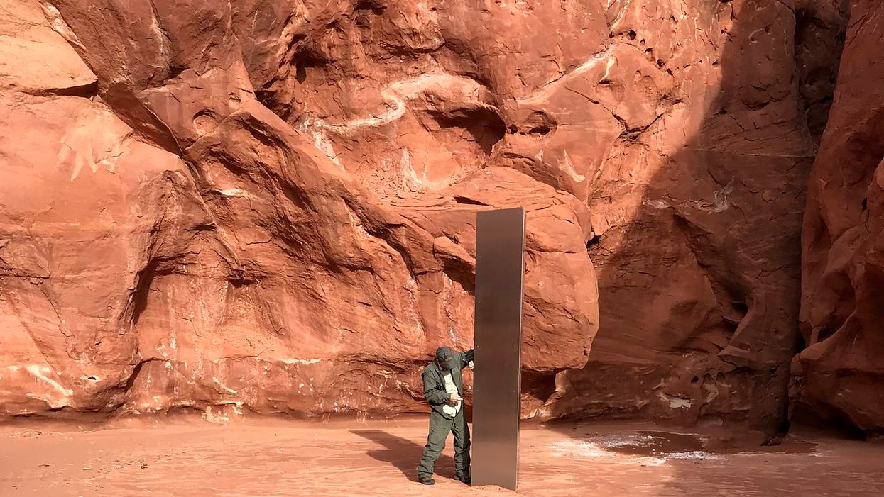 Utah’s ‘Alien Monolith’ sculpture has reportedly been in the desert a lot longer than you think