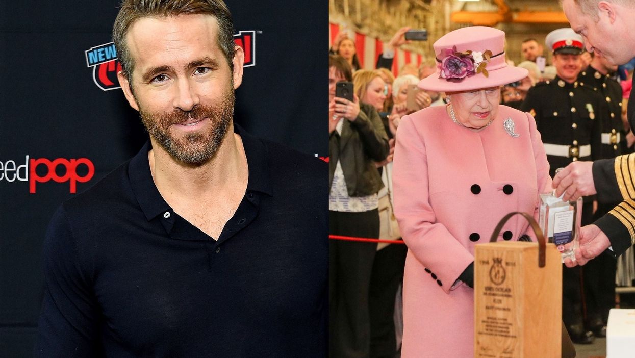 Ryan Reynolds threatens ‘a revolution’ after finding out the Queen is launching her own gin