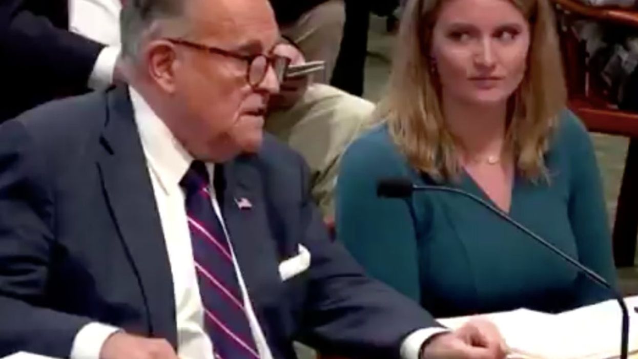 Rudy Giuliani has seriously been accused of ‘farting’ during an election hearing