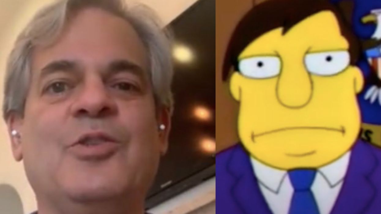 Simpsons scene comes to life as mayor tells people to stay home while he was on holiday
