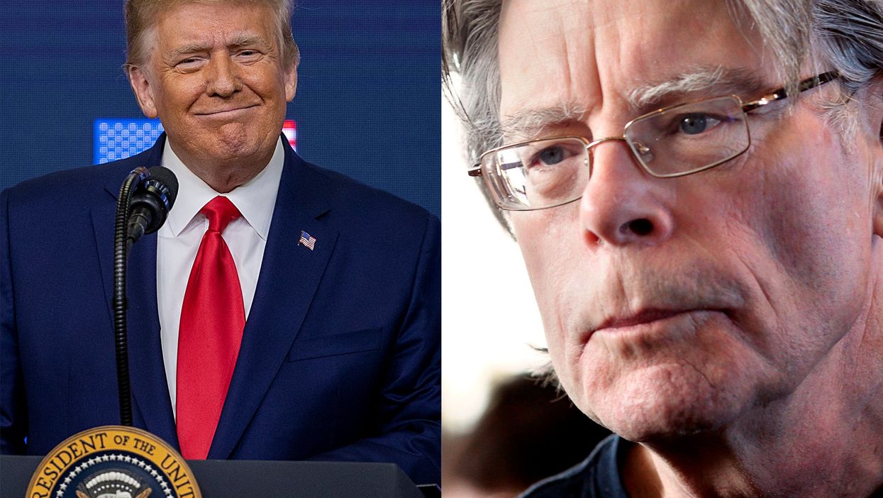 Stephen King called out Trump again and said security should ‘escort him the f*** out’