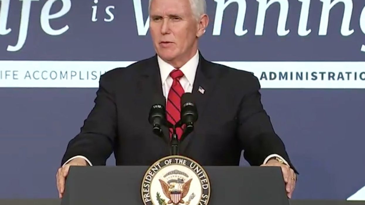 Mike Pence claimed that Trump is the most ‘pro-life president in history’