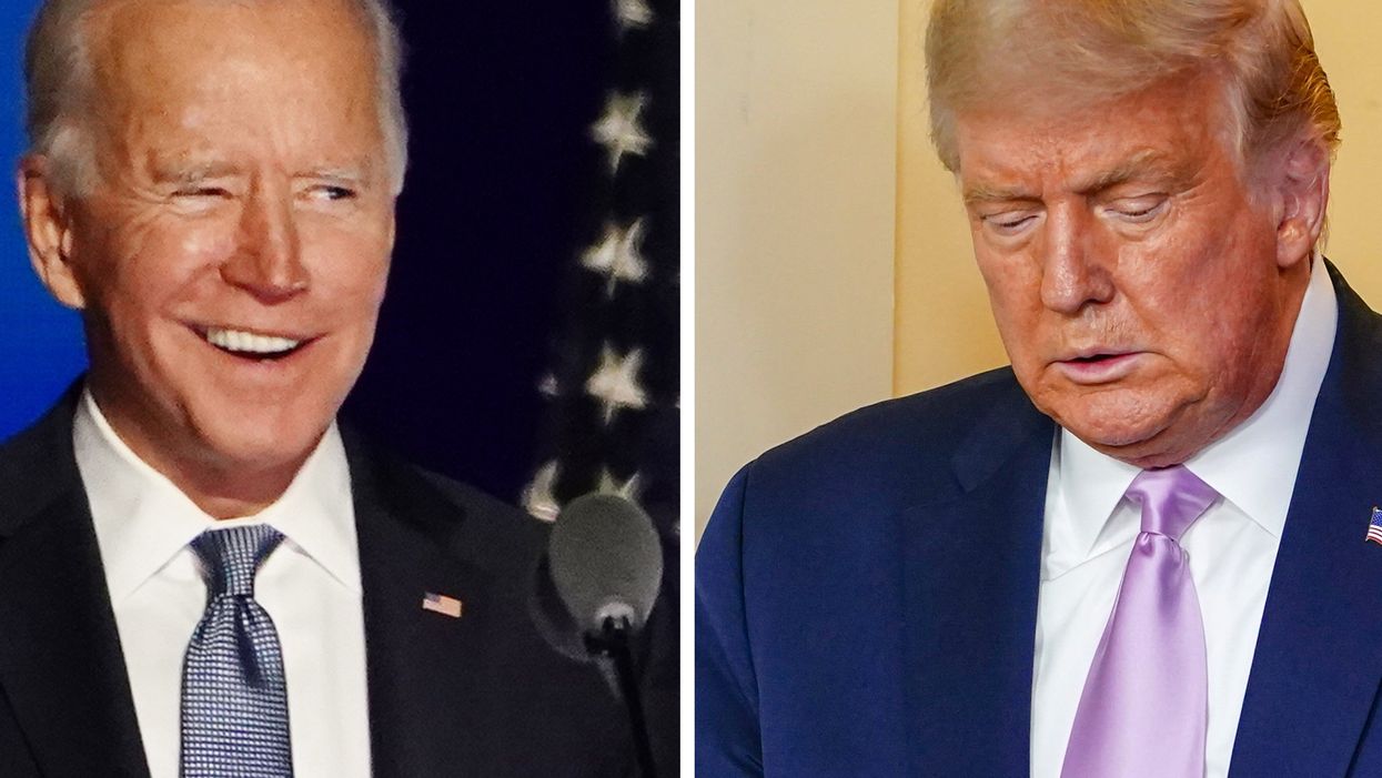 Trump is now inadvertently declaring that Joe Biden has won the election - on his own tweets