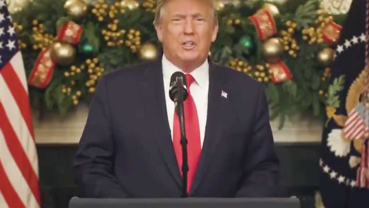 10 of the most bizarre things Trump said in his final speech of 2020