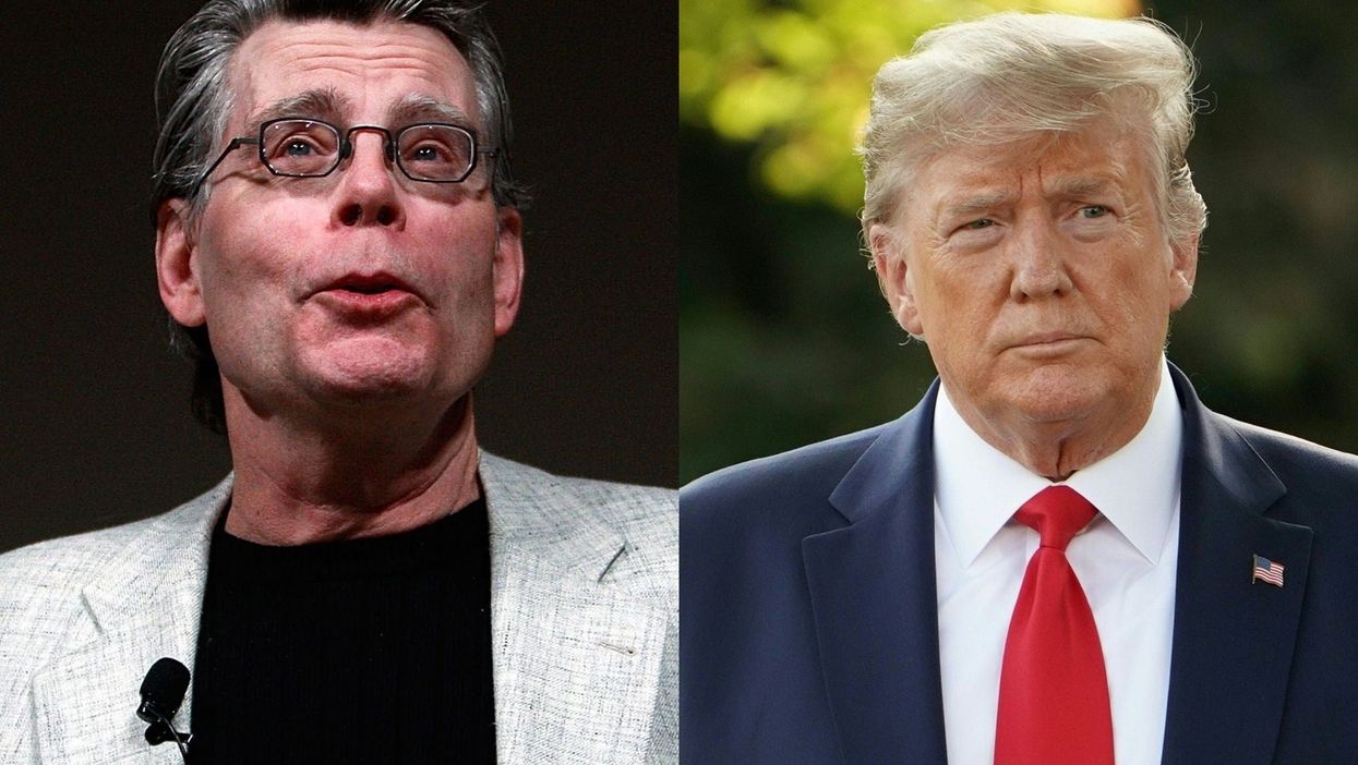 Stephen King trolls Trump over leaked phone call demanding the election be overturned
