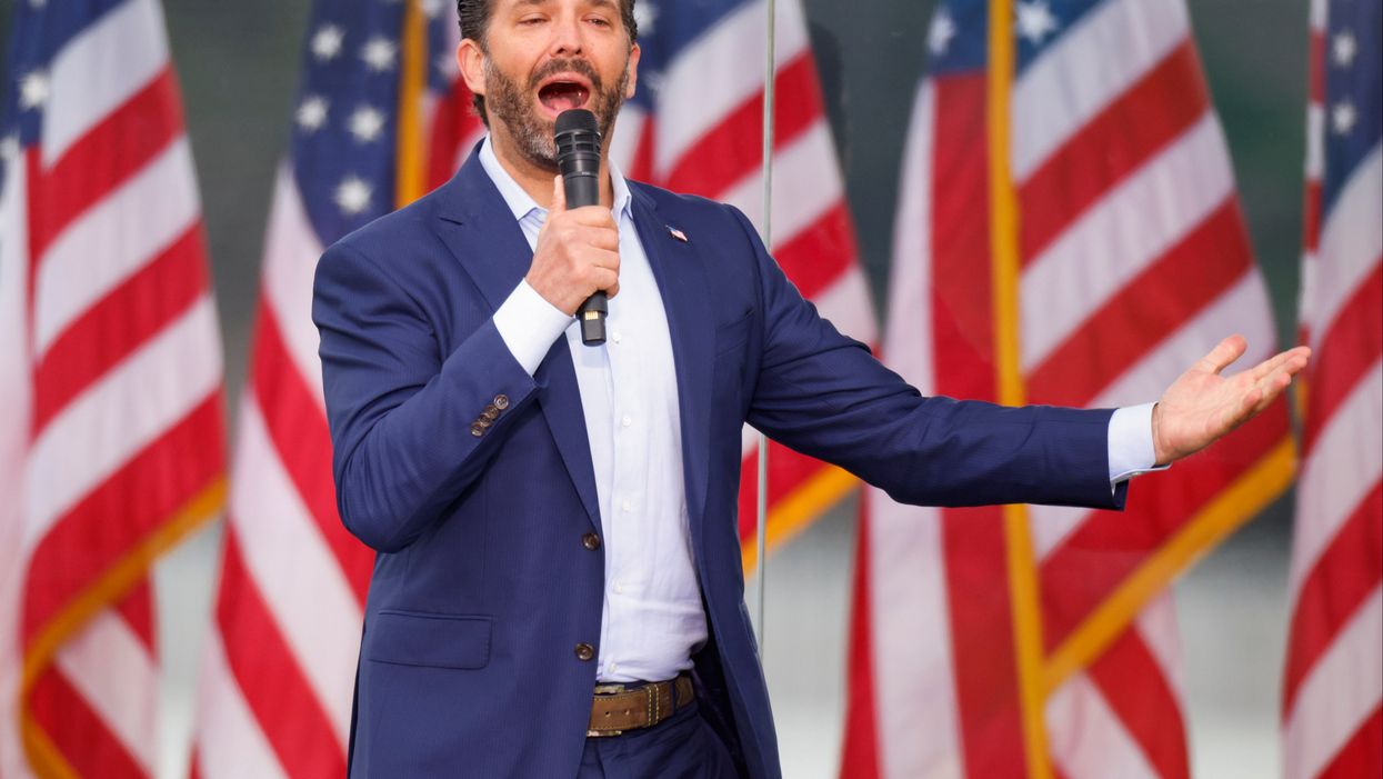 Trump Jr complains about his Dad being banned from Twitter by comparing him to dictators