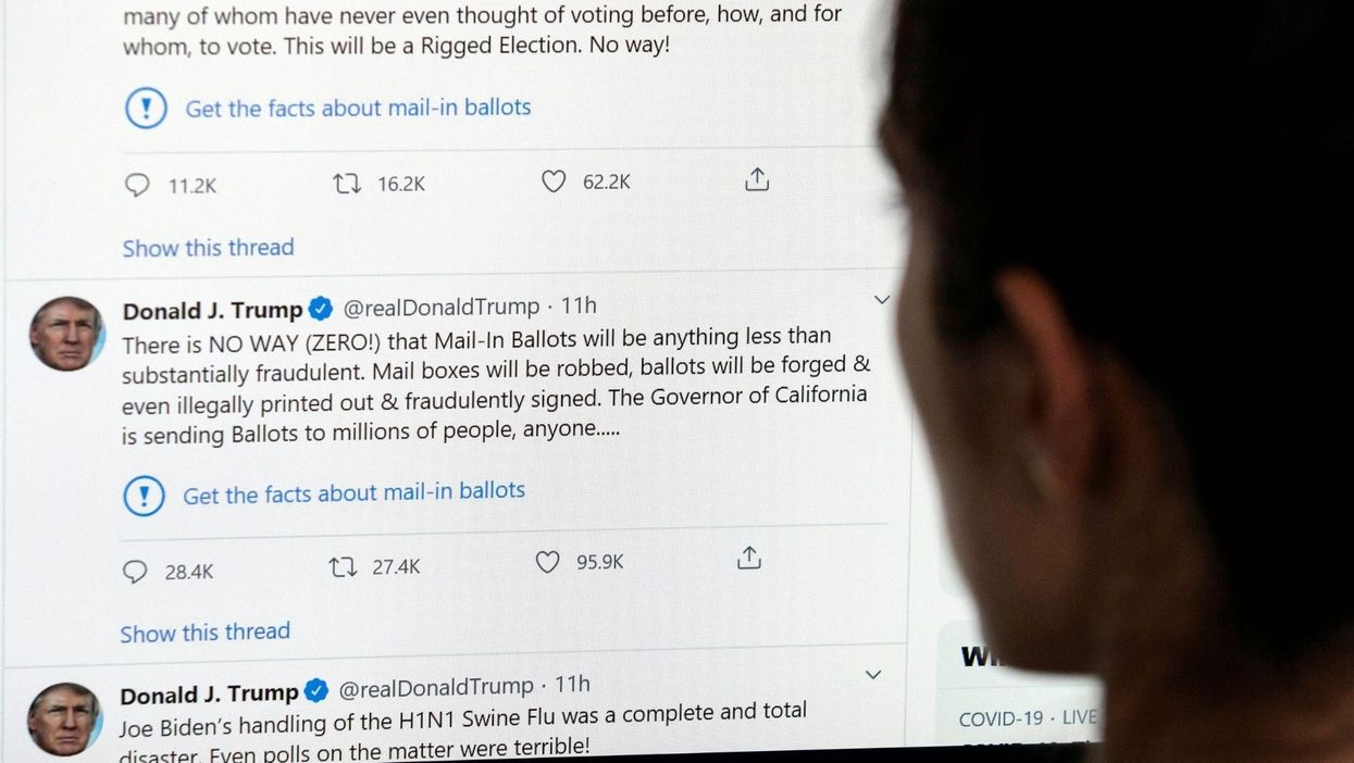 This is where you can still read Trump’s tweets now his account has been deleted