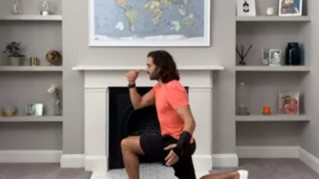 Joe Wicks farts on live stream viewed by more than 800,000 people