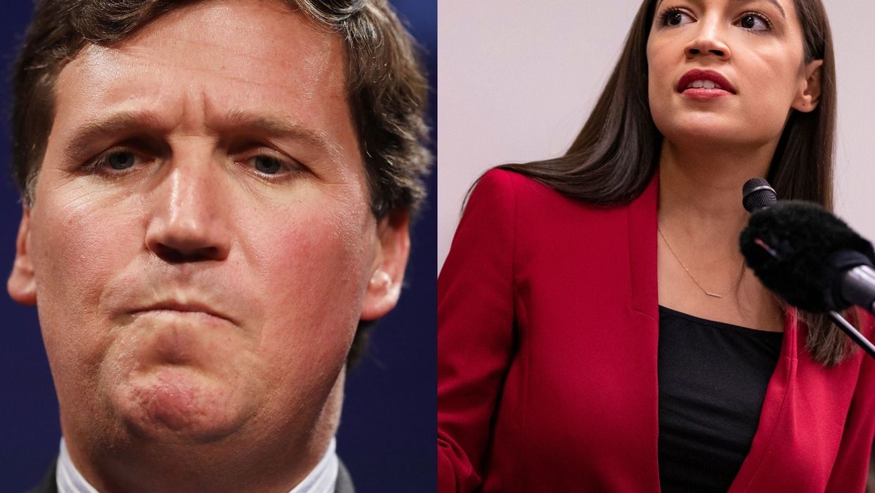 Outrage over Tucker Carlson’s ‘disgusting’ mockery of AOC’s emotional comments about trauma of Capitol riots