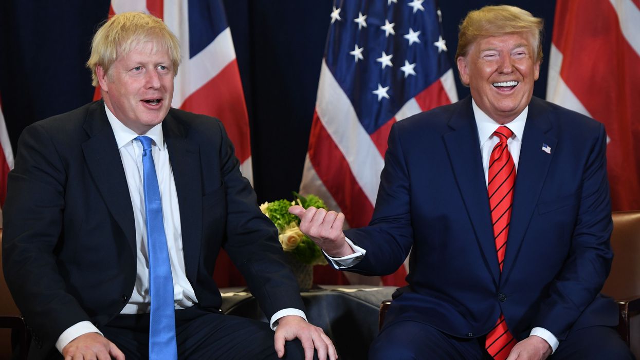 Boris Johnson sparks scathing response over claims he’s ‘glad’ to see Trump leave