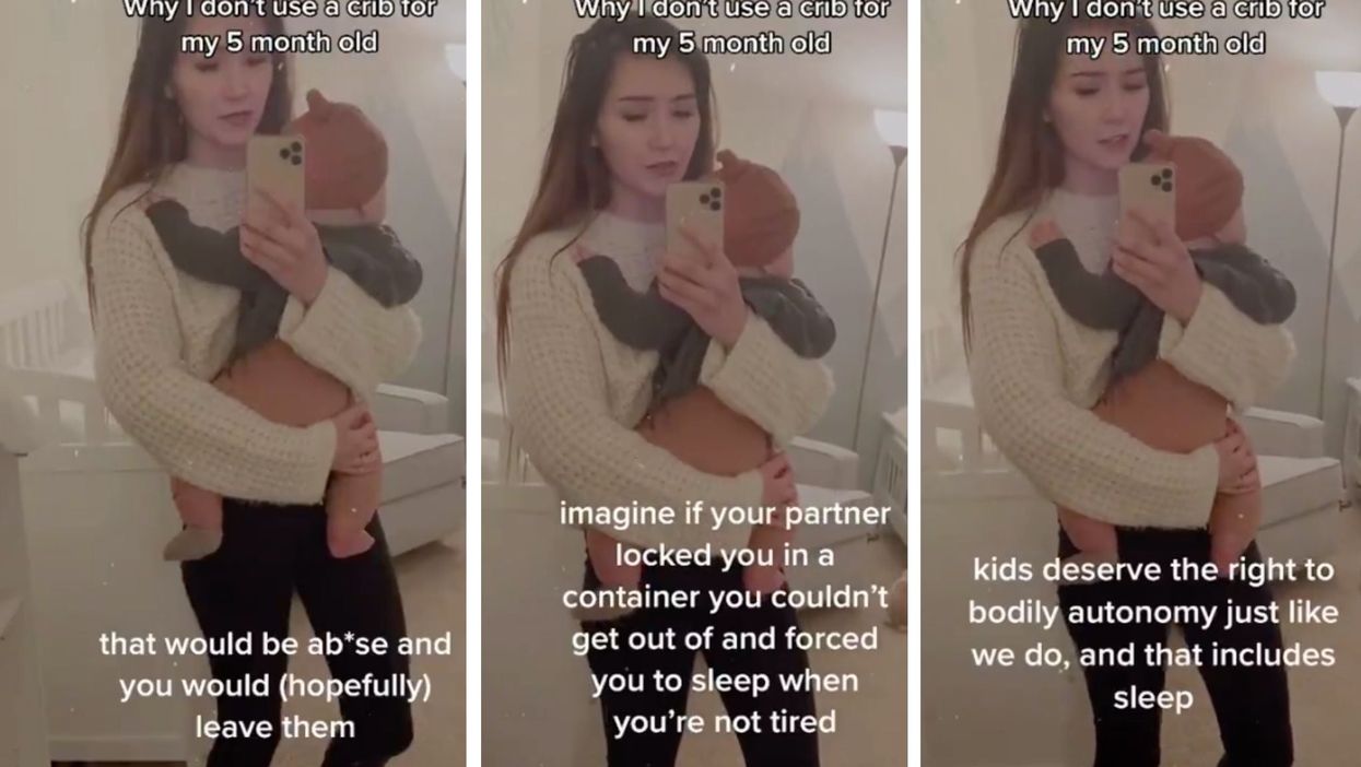Anti-vaxx parenting influencer faces backlash after calling cribs ‘baby jail cells’