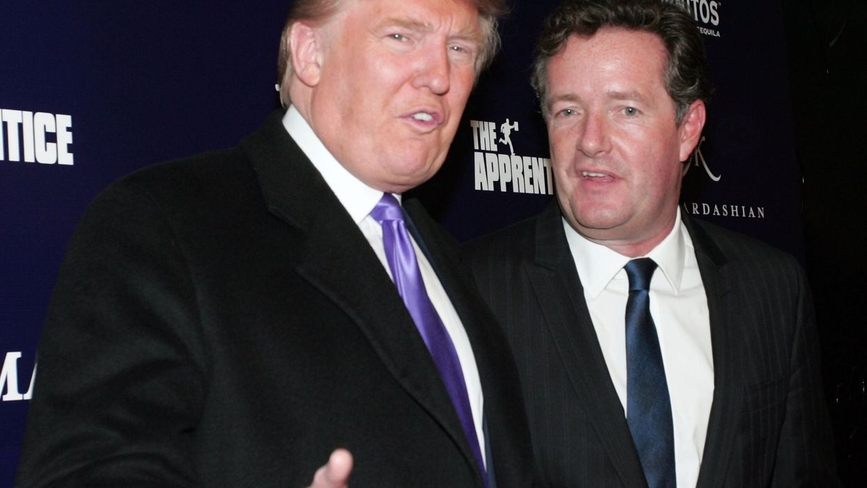 Donald Trump was apparently tricked by a prank call from a Piers Morgan impersonator