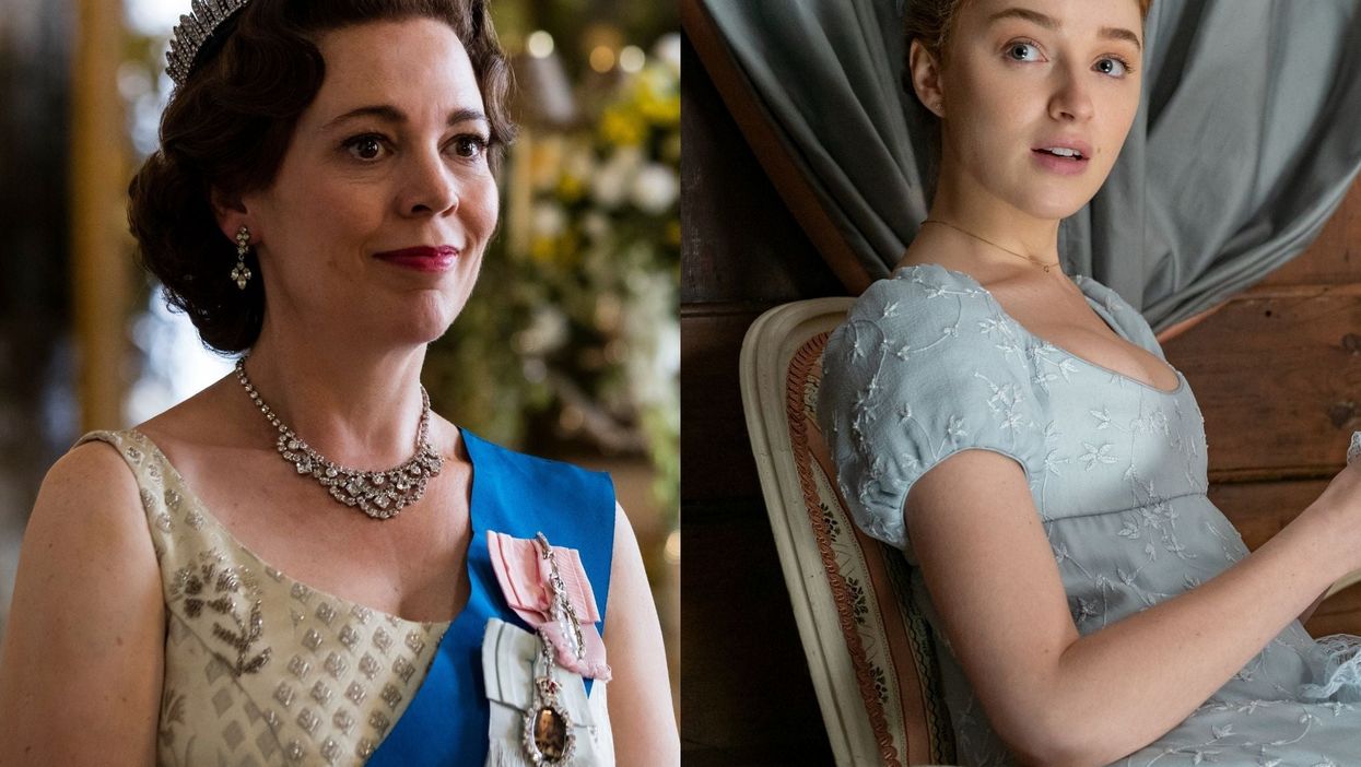 Viewers have noticed a striking similarity between The Crown and Bridgerton