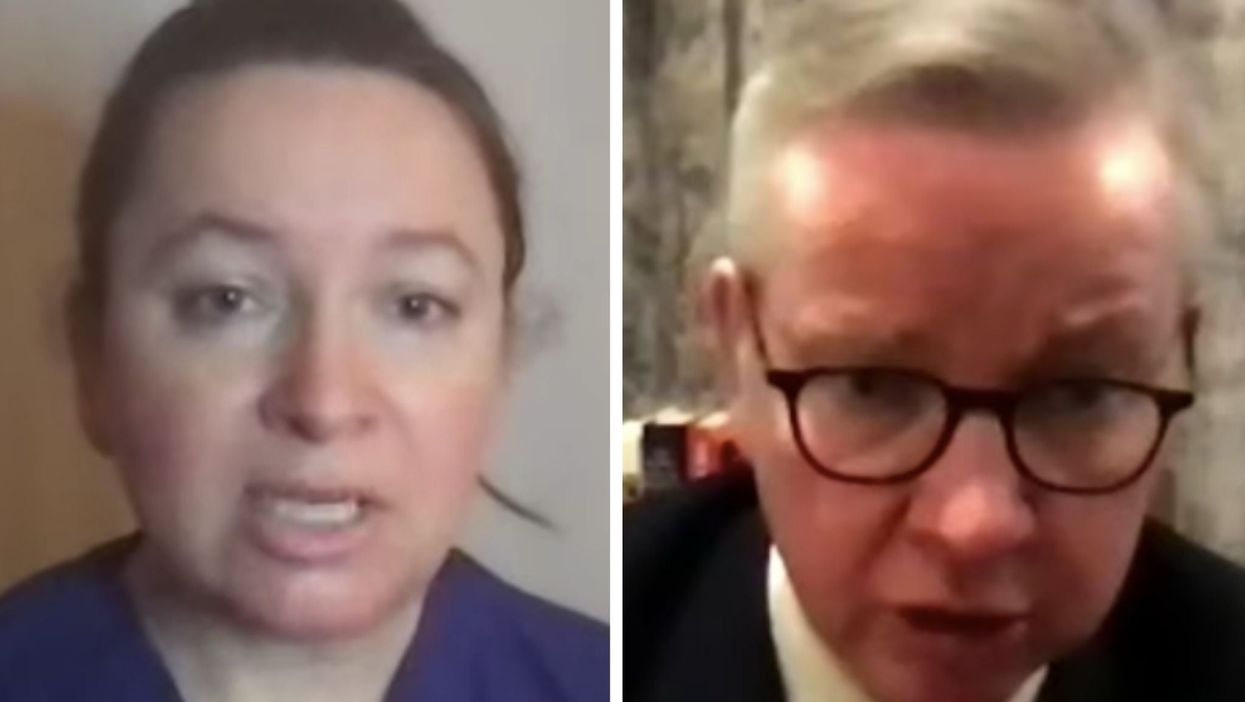 Michael Gove confronted by NHS doctor ‘sickened’ by government’s ‘obvious lies’