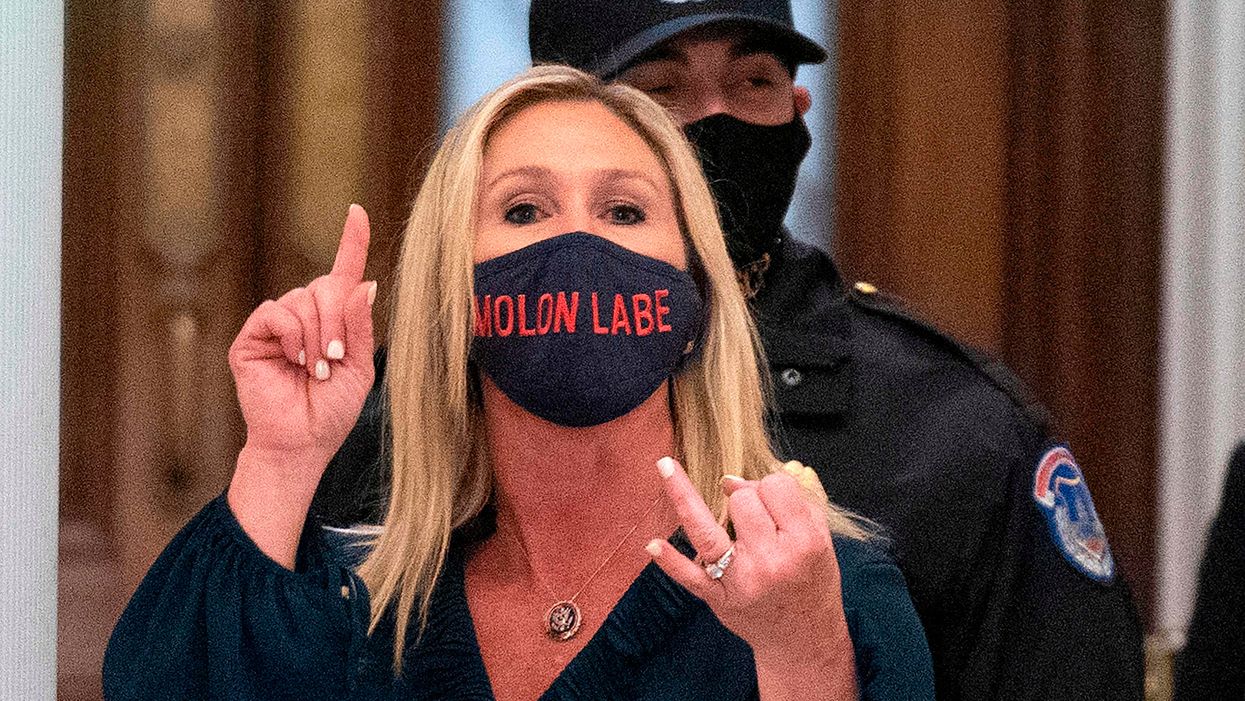 Marjorie Taylor Green accused of ‘next level’ vitriol after video using ‘disgusting’ slur resurfaces