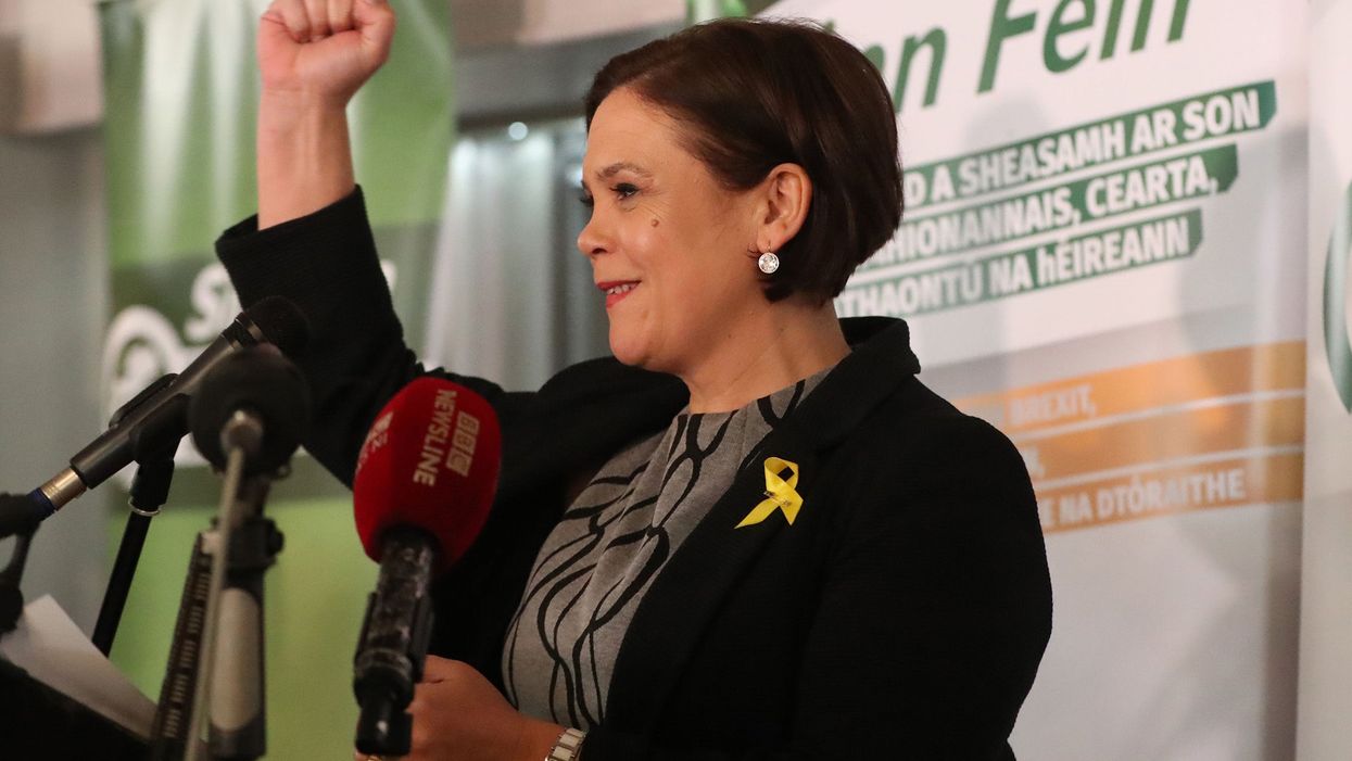 Brexiteers ‘crying salty tears’ need to accept the consequences of their actions, says Sinn Féin leader