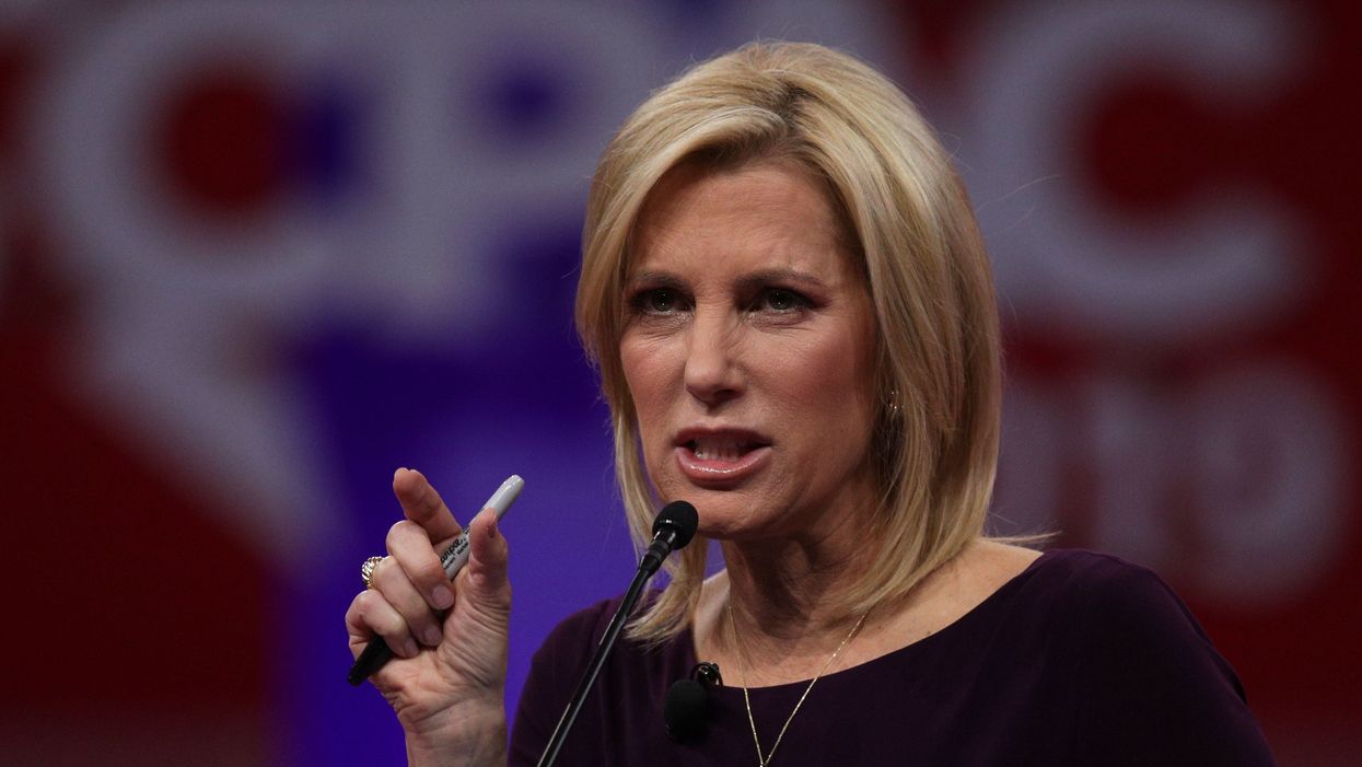 Fury as Fox News host Laura Ingraham says the ‘real insurrection’ is coming from Joe Biden