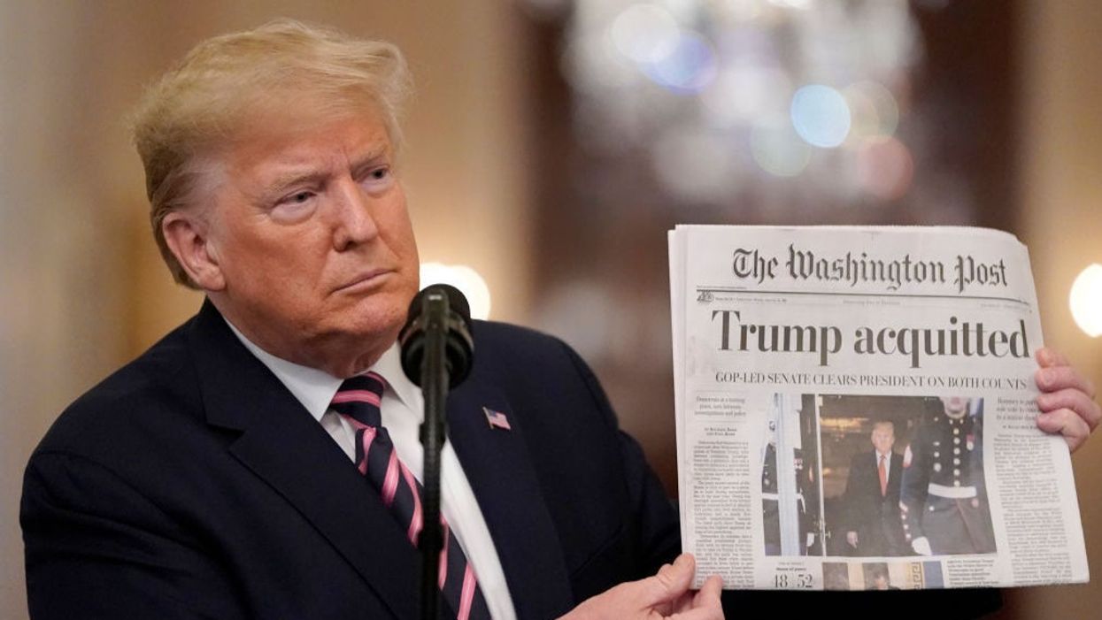 How the world reacted to Trump being cleared again following second impeachment trial