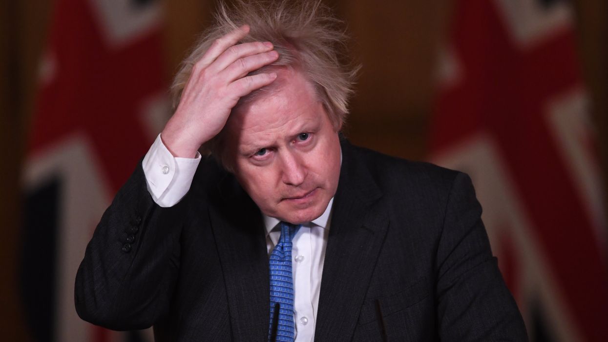 Excruciating moment sees Boris Johnson struggle to pronounce the name of new Covid drug seven times