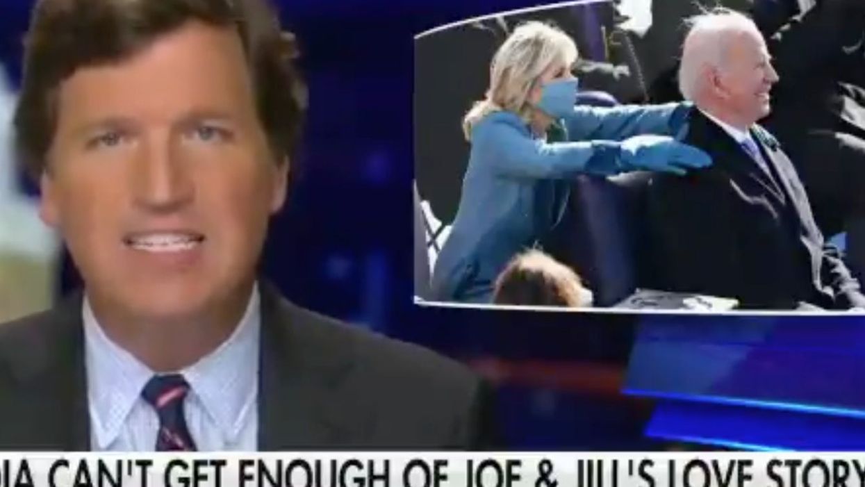 Tucker Carlson sparks outrage by inventing bizarre conspiracy about Joe and Jill Biden’s marriage