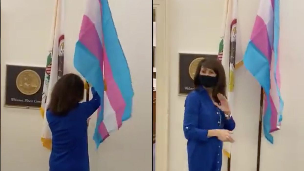 Facebook apologises for removing Democrat's pro-trans video while Republican's transphobic video remained