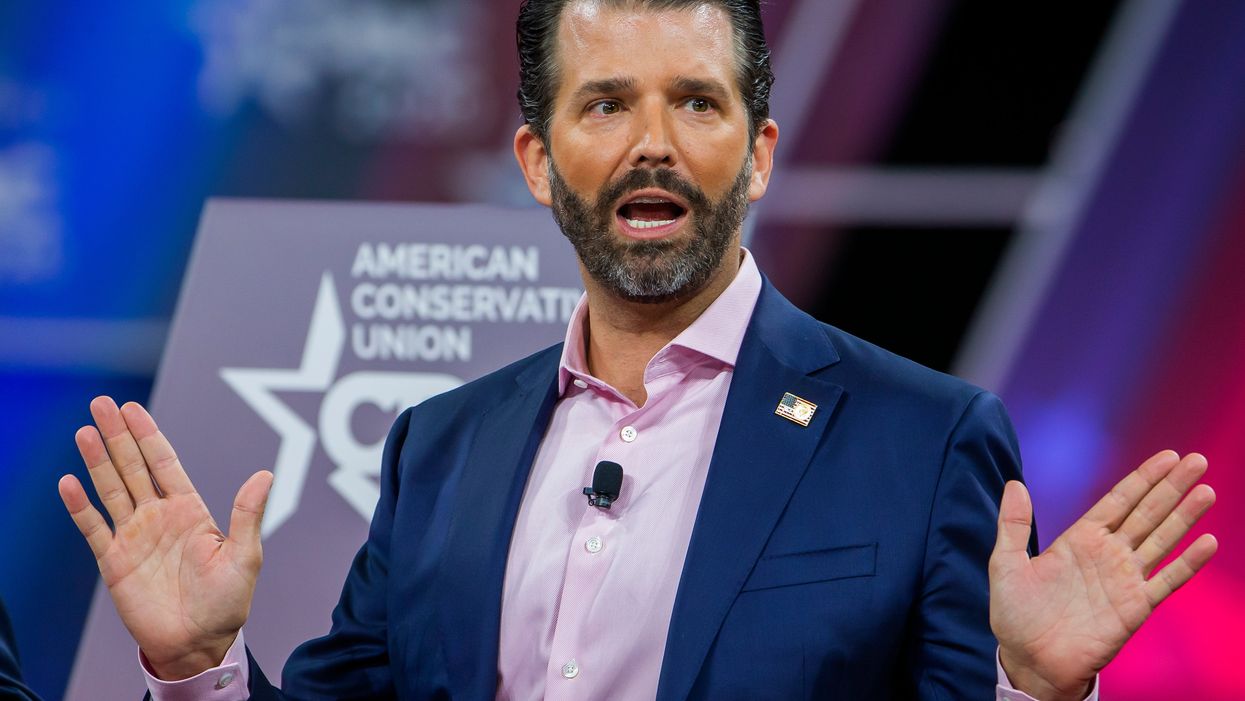 Trump Jr seems to think that 'losing gracefully' isn't the right thing to do at all