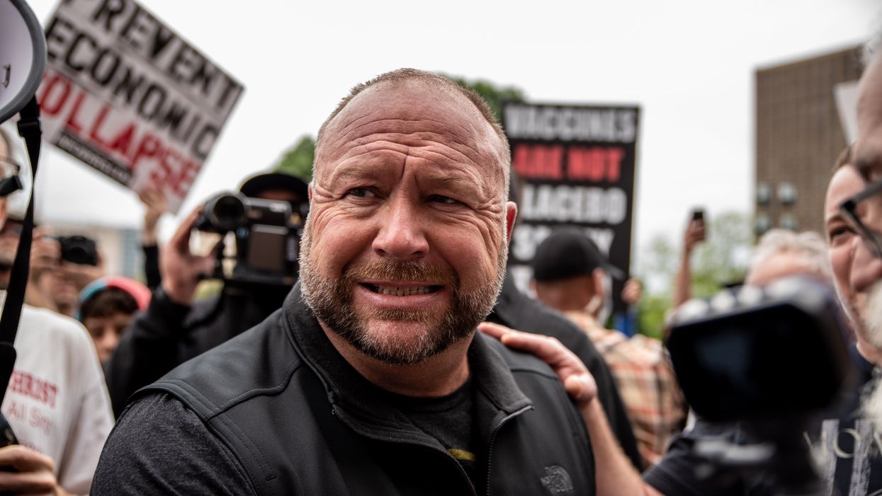 Notorious right-wing conspiracy theorist Alex Jones filmed admitting he’s sick of Trump in leaked footage
