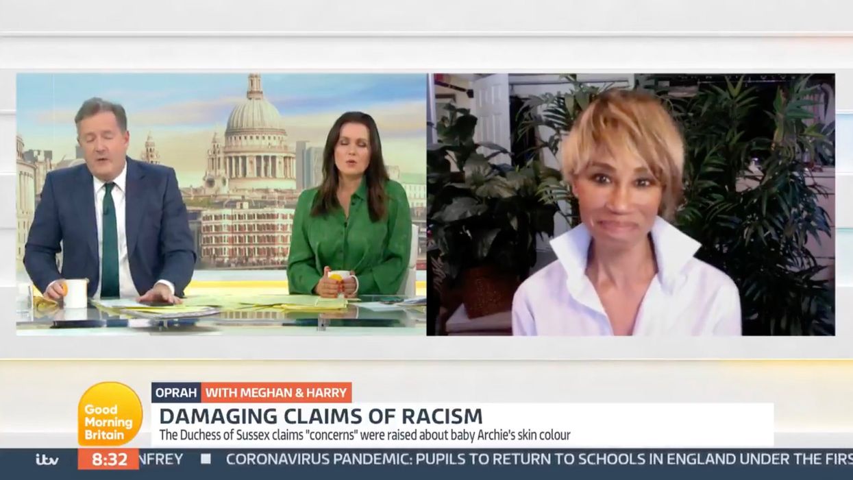 Trisha Goddard brilliantly calls out Piers Morgan after his attacks on Meghan