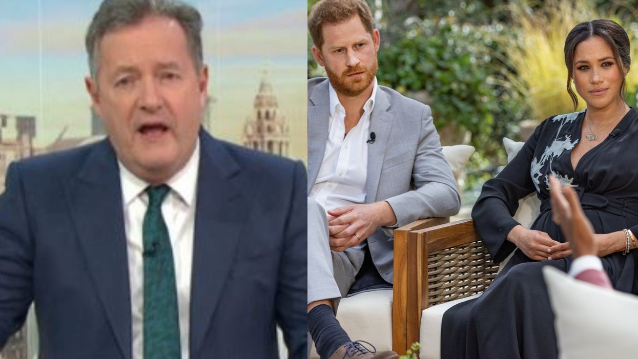 Piers Morgan branded a ‘liar and a disgrace’ for his comments about the Meghan and Harry interview
